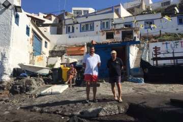 Nueva limpieza de los fondos marinos de Tufia (Foto TA)